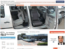 Tablet Screenshot of holzberg-handicap.de